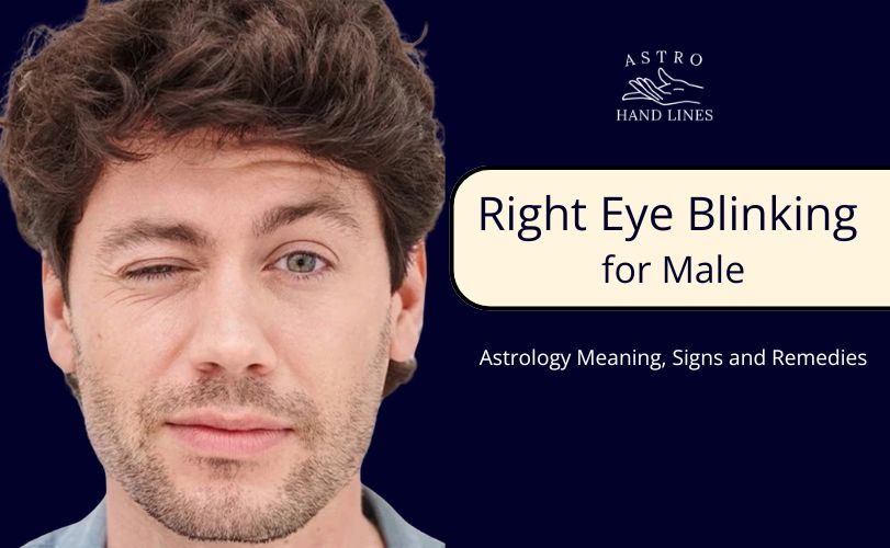 Right Eye Blinking (twitching) for Male